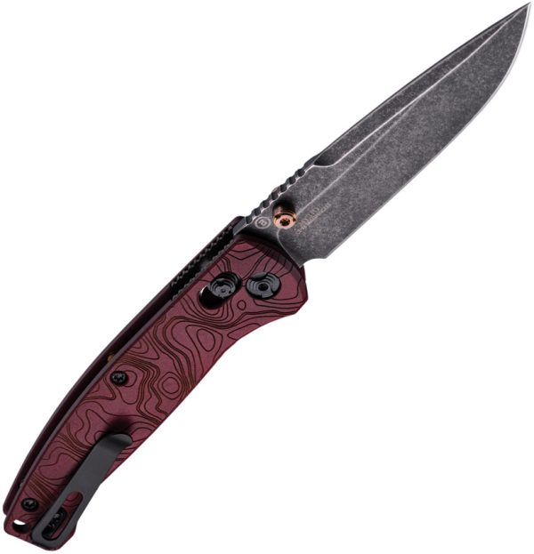 Hogue Mysto ABLE Lock Folding Knife Red Richlite CPM MagnaCut
