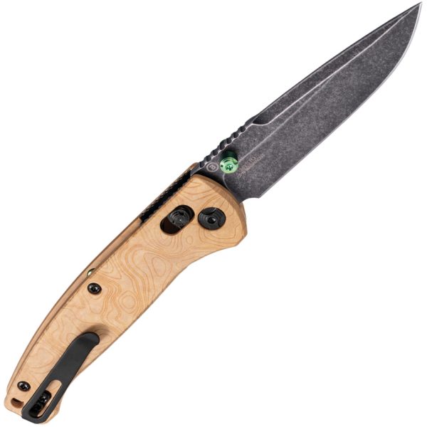 Hogue Mysto ABLE Lock Folding Knife Maple Valley Richlite 3.38" CPM MagnaCut