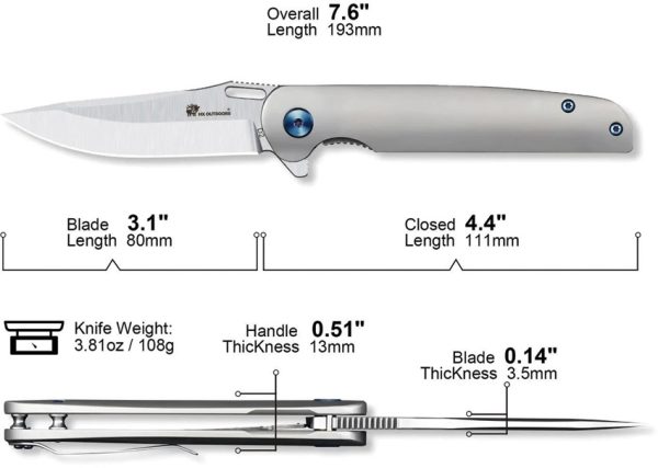 Vulcan Linerlock Ti