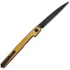 CJRB Lanky Linerlock 3.5" S90V Folding Knife Gold