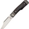 Jack Wolf Knives Gunslingerjack Ebony Wood Folding Knife 3.25" S90V