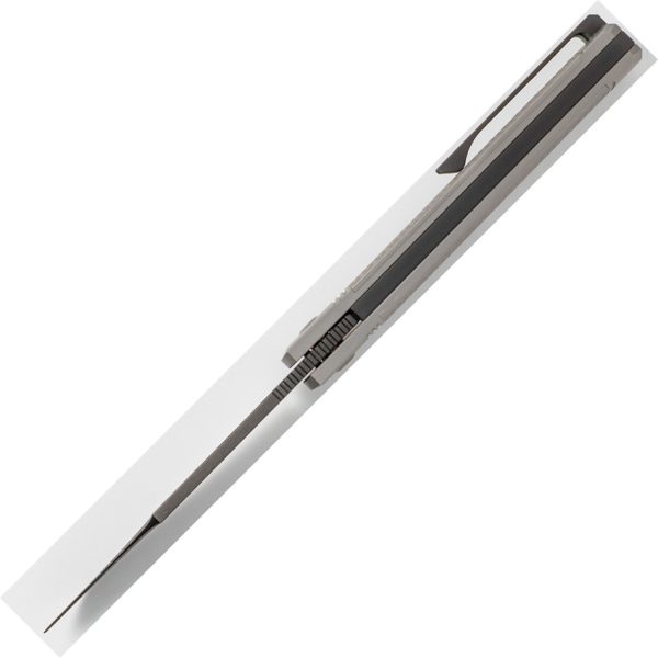 Jack Wolf Knives Gunslinger Folding Knife 3.25" S90V Gray Titanium