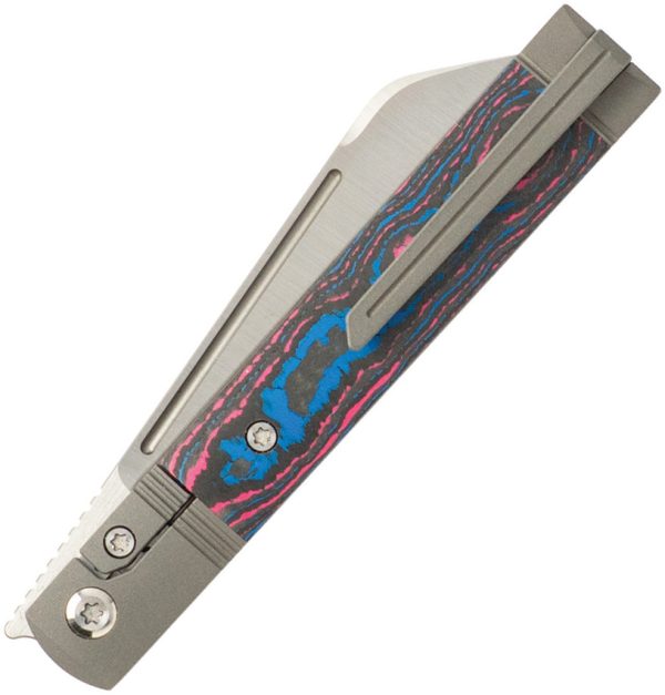 Jack Wolf Knives Feelbetter Bolster Lock Folding Knife S90V Miami Camo