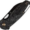Kansept Model 6 Framelock Folding Knife 3.25" CPM-20CV Carbon Fiber
