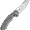 Kansept Knives Echis Framelock 3.5" CPM S35VN Black Stonewash Folding Knife