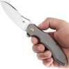 Kansept Knives Echis Framelock 3.5" CPM S35VN Black Stonewash Folding Knife