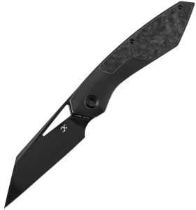 Kansept Strip Folding Knife 3.5" MagnaCut DLC Black Titanium