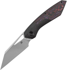 Kansept Strip Framelock Folding Knife 3.5" MagnaCut Black Titanium