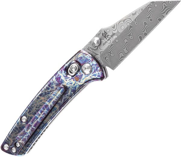 Kansept Little Main Street Lightning Folding Knife Crossbar Lock 2.25in Blade