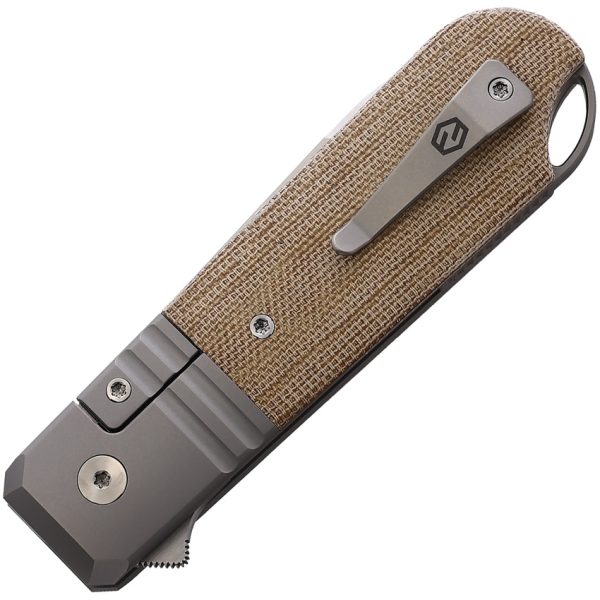 KARB100_add_01 KARBON Ahoy Framelock 3.13" Bohler M390 Natural Micarta Folding Knife