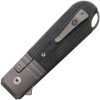 Karbon Ahoy Framelock Folding Knife 3.13" M390 Black Micarta
