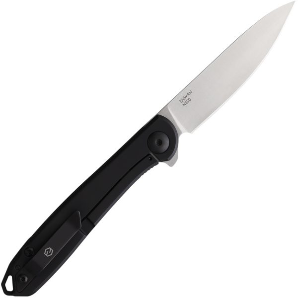 KARBON Tidbit Framelock Folding Knife 3" Black N690