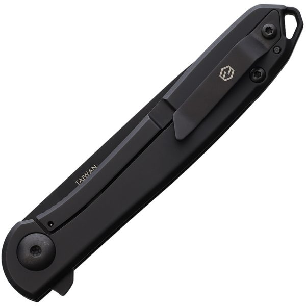 Karbon Tidbit Framelock Black 3" Folding Knife