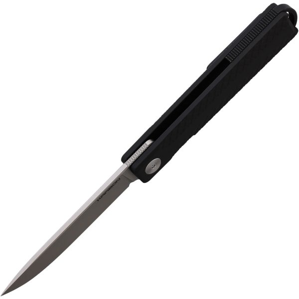 KARB111_add_02 Karbon Beatnik Framelock 14C28N 3.25" Black Folding Knife