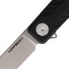 KARB111_add_04 Karbon Beatnik Framelock 14C28N 3.25" Black Folding Knife