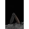 KARB121_add_09 KARBON Smokeshow Framelock 3.25" Gray Titanium Carbon Fiber Folding Knife