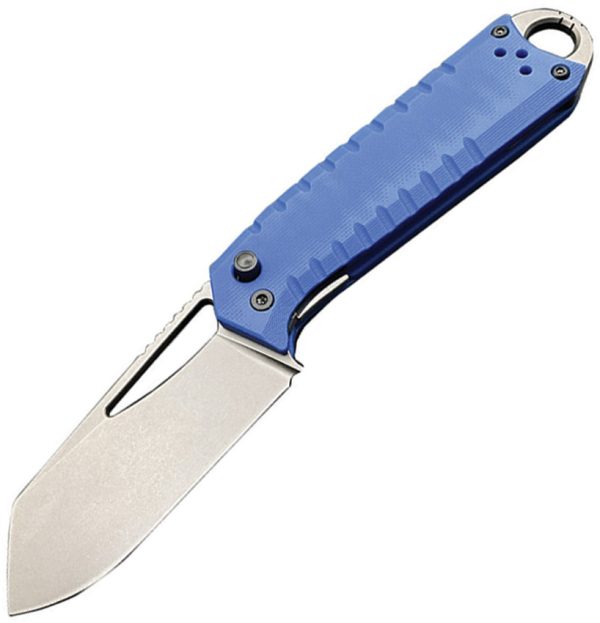 Ketuo Ventr V2 Button Linerlock Folding Knife Blue G10 2.88"