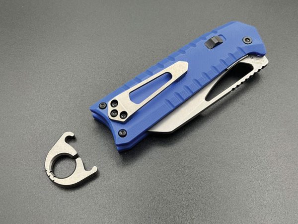 Ketuo Ventr V2 Button Linerlock Folding Knife Blue G10 2.88"