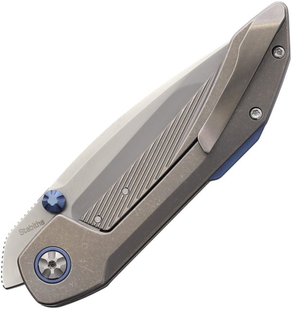 Ketuo Stabitha Framelock SW Folding Knife 3.63" M390 Tanto