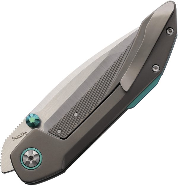 Ketuo Stabitha Framelock M390 Tanto Folding Knife 3.63in