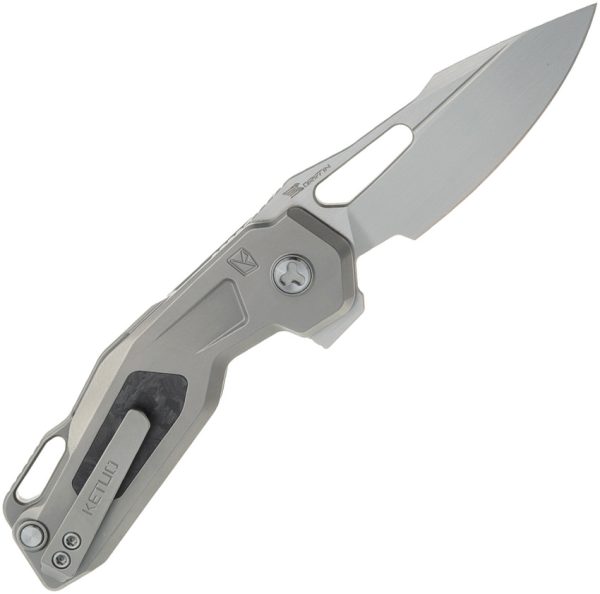 Ketuo Griffin V3 Linerlock Folding Knife 3.5" Satin M390