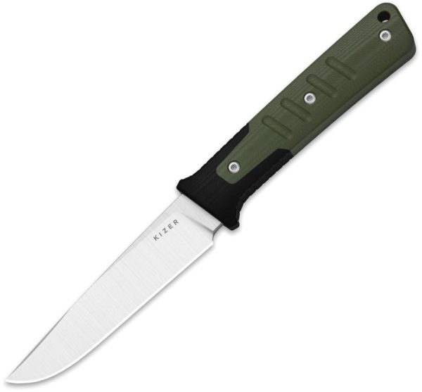 Kizer Cutlery Area Eight Fixed Blade 4.25" AEB-L OD Green