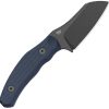 KI1116A1_add_02 Kizer Cutlery Bulldog Fixed Blade 3" 14C28N Blue G10 with Sheath
