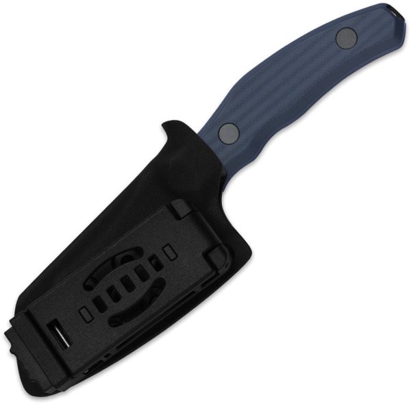 KI1116A1_add_03 Kizer Cutlery Bulldog Fixed Blade 3" 14C28N Blue G10 with Sheath