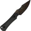Kizer Cutlery Bone Fixed Blade Knife 3.25" Damascus Black w/ Sheath