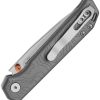 Kizer Cutlery Begleiter 2.9 S35VN Linerlock Folding Knife Gray
