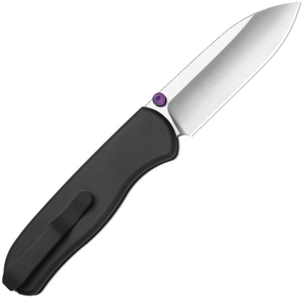 Kizer Cutlery Drop Bear Zero Folding Knife 3.13" Elmax Linerlock Black