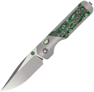 Kizer Cutlery Militaw 315 Button Linerlock Folding Knife 3.13" M390