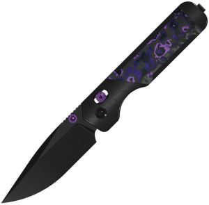 Kizer Cutlery Militaw 315 Folding Knife Clutch Lock 3.13" Black