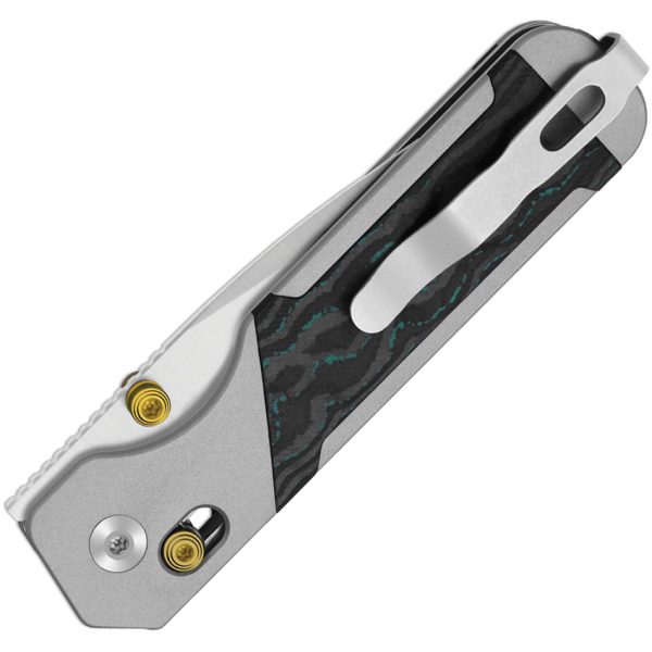 Kizer Cutlery Militaw 315 Folding Knife Clutch Lock 3.13" Elmax Gray