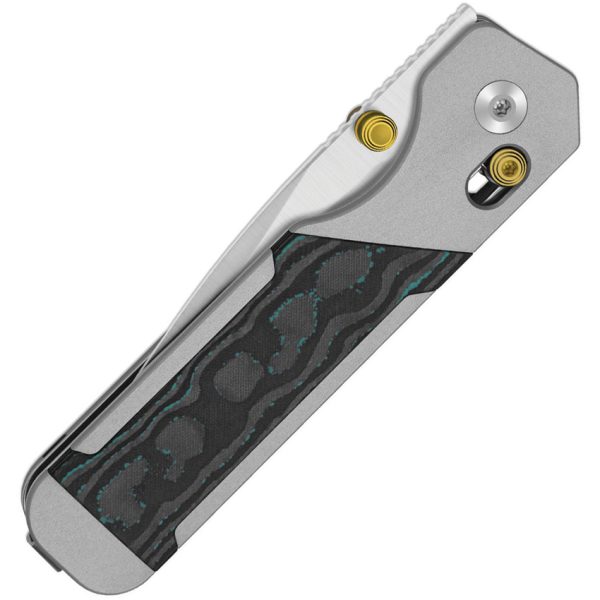 Kizer Cutlery Militaw 315 Folding Knife Clutch Lock 3.13" Elmax Gray