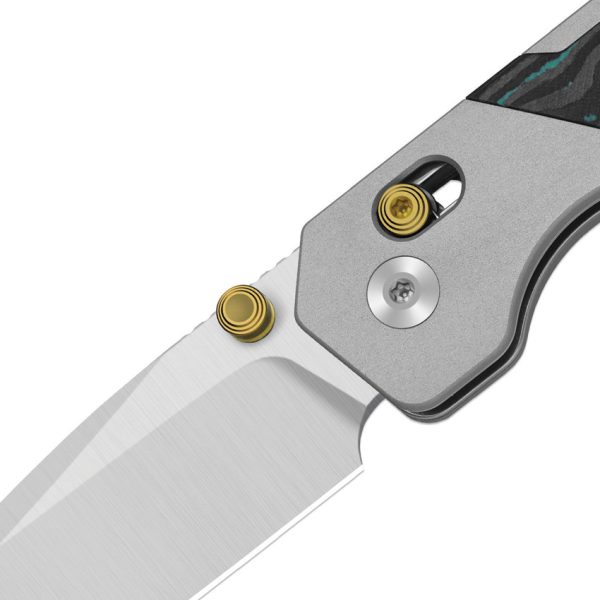 Kizer Cutlery Militaw 315 Folding Knife Clutch Lock 3.13" Elmax Gray