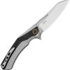 Kizer Cutlery Draca Linerlock Folding Knife S45VN Gray 3.38"