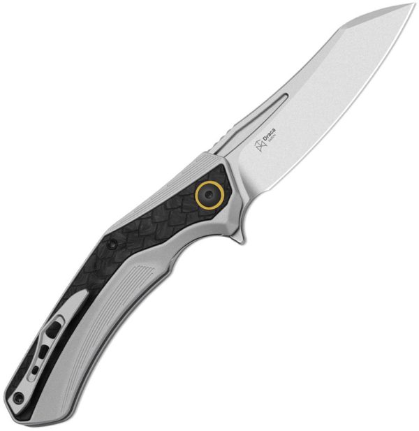 Kizer Cutlery Draca Linerlock Folding Knife S45VN Gray 3.38"