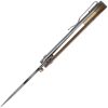 KI4784A4_add_03 Kizer Cutlery Harpoon Folding Knife 3.38" Framelock Brown Micarta