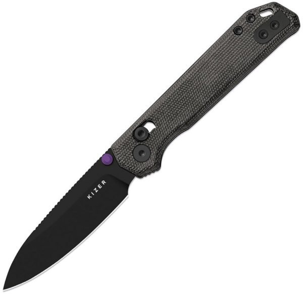 Kizer Cutlery Begleiter 2.9 Folding Knife Clutch Lock 3" Black