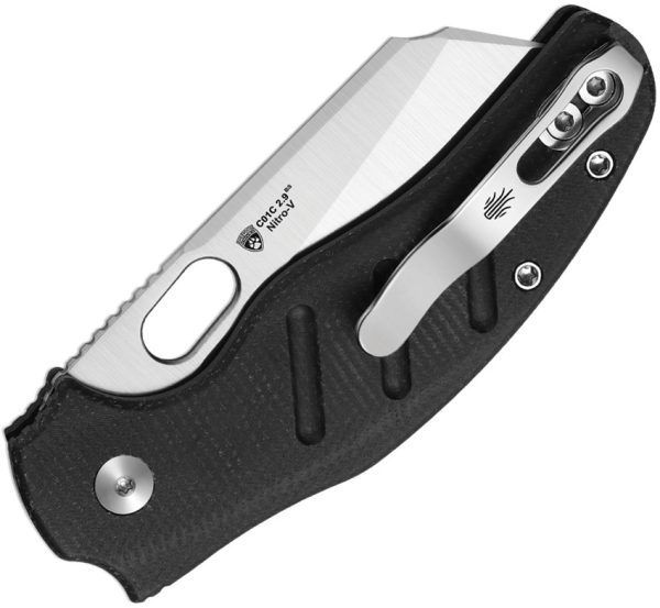 Kizer Cutlery C01C 2.95" Nitro V Linerlock Folding Knife Black