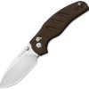 Kizer Cutlery C01C Clutch Lock Folding Knife 2.95" Nitro V Brown