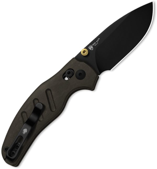 Kizer Cutlery C01C Folding Knife 2.95" Nitro V Clutch Lock Richlite