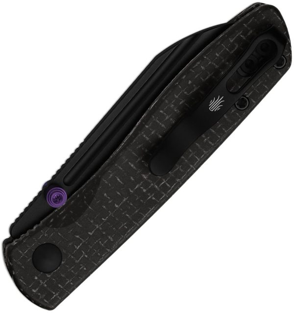 KIV3698A1_add_01 Kizer Cutlery Renissance Button Linerlock Folding Knife 3" Black