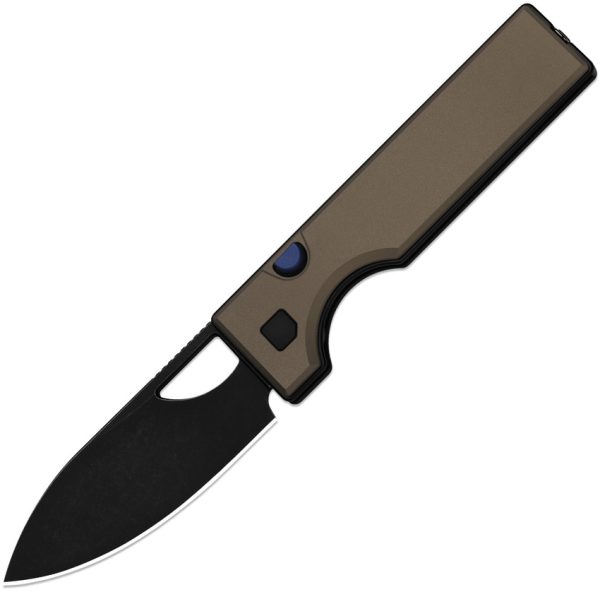 Kizer Cutlery Little Ringbo Button Linerlock Folding Knife 2.88" AEB-L