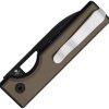 Kizer Cutlery Little Ringbo Button Linerlock Folding Knife 2.88" AEB-L