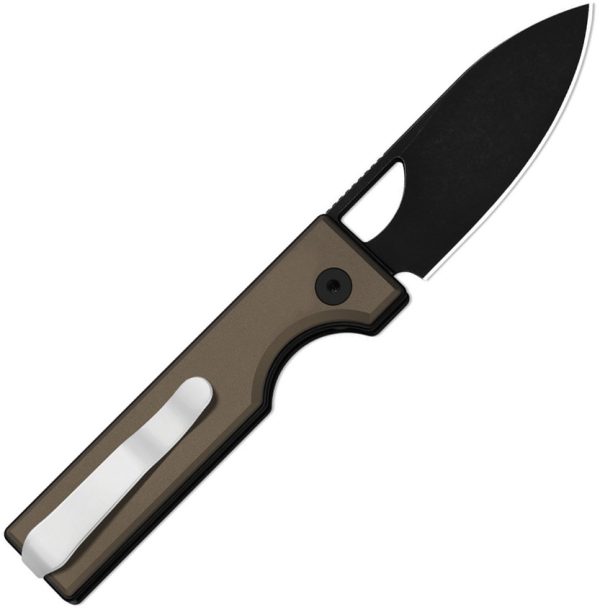Kizer Cutlery Little Ringbo Button Linerlock Folding Knife 2.88" AEB-L