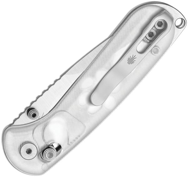 KIV3790A2_add_01 Kizer Cutlery Buddy II Clutch Lock Folding Knife 3" AEB-L Clear Acrylic