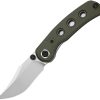 Kizer Cutlery Pioneer Linerlock Folding Knife 3.25" 14C28N Green G10