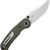 Kizer Cutlery Pioneer Linerlock Folding Knife 3.25" 14C28N Green G10